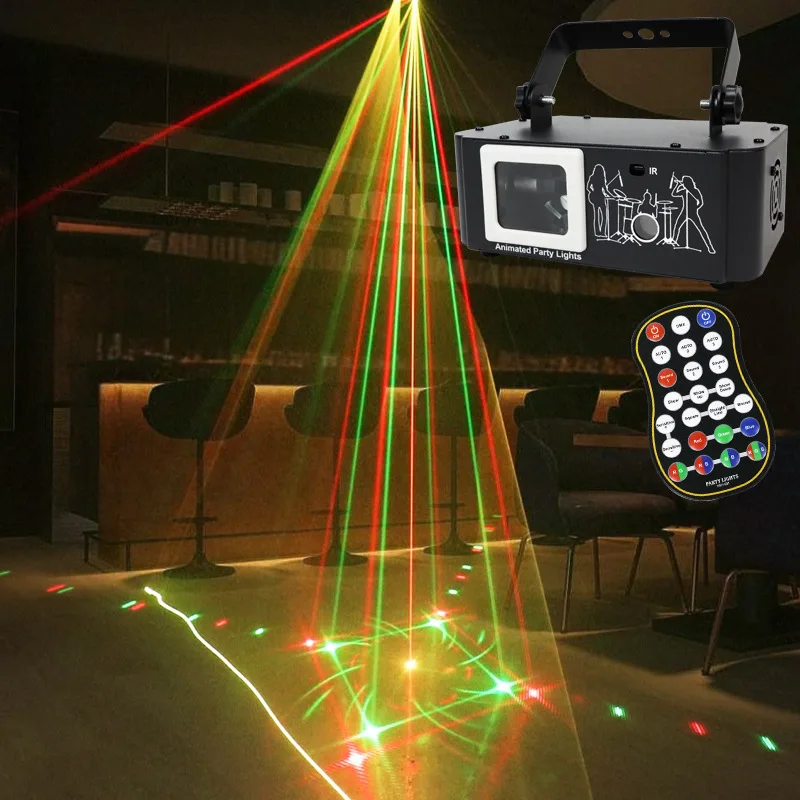 

Новинка 2026: полноцветный лазерный проектор для анимации, атмосферный свет для KTV, сценическое освещение, линейный анимационный свет