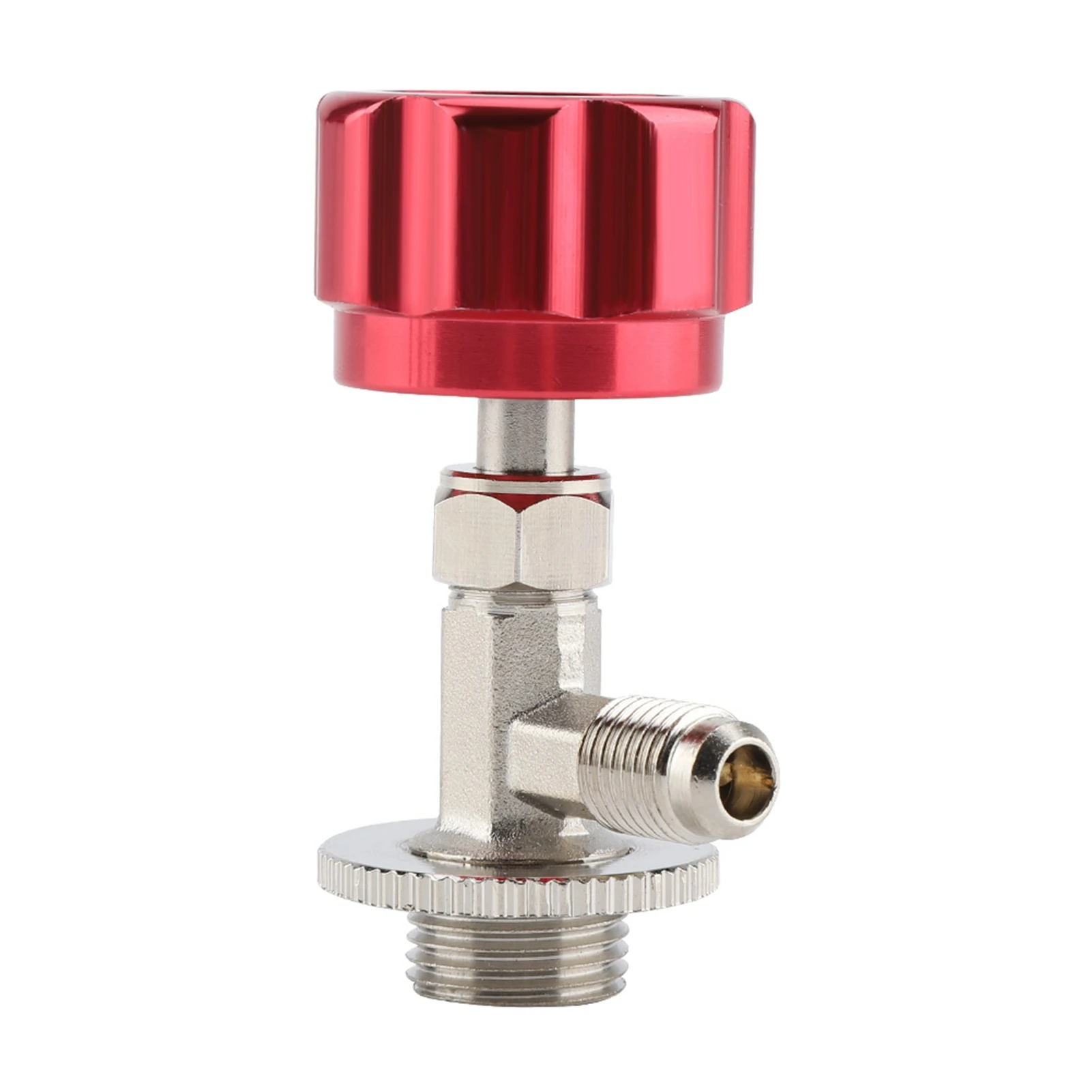 Car Refrigerant Can Tap Dispensing Valve Bottle Opener M14 1/4 for SEA R134a Refrigerant Dispenser Valve