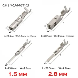 5 Pcs 1.5/2.8 MM FCI Tyco Auto Crimping Wire Terminal Copper Contact Male Female Pin 211cc2s1120 211cc2s1160p 211CL3S2160