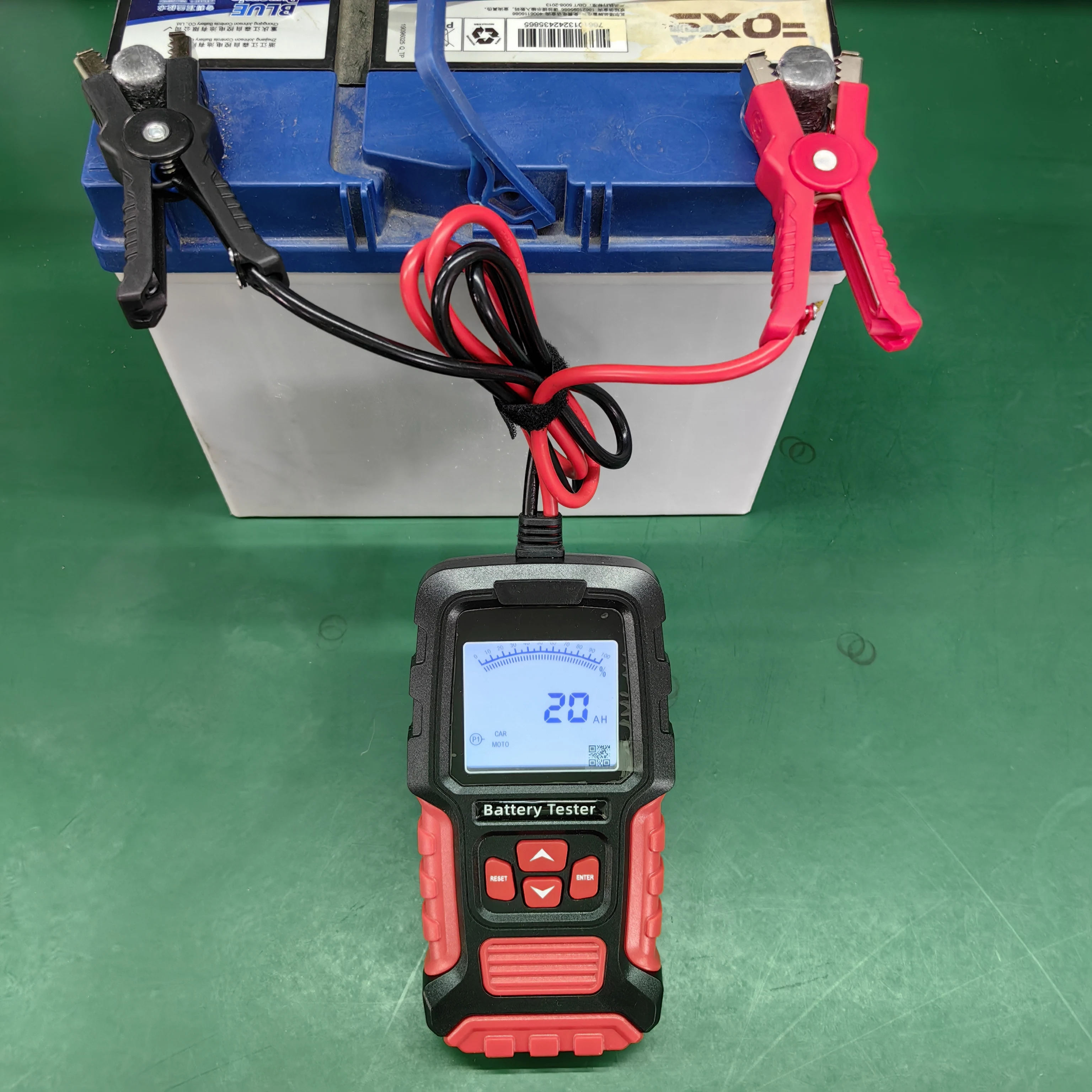 Penguji baterai mobil 12V 24V, sistem deteksi baterai otomatis, alat sistem deteksi Detect