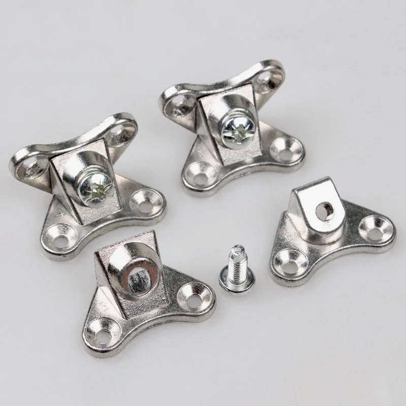 60PCS Butterfly L-shape Cabinet Furniture Shelf Corner Braces Connector Combination Fasteners Corner Codes Right Angle Brackets