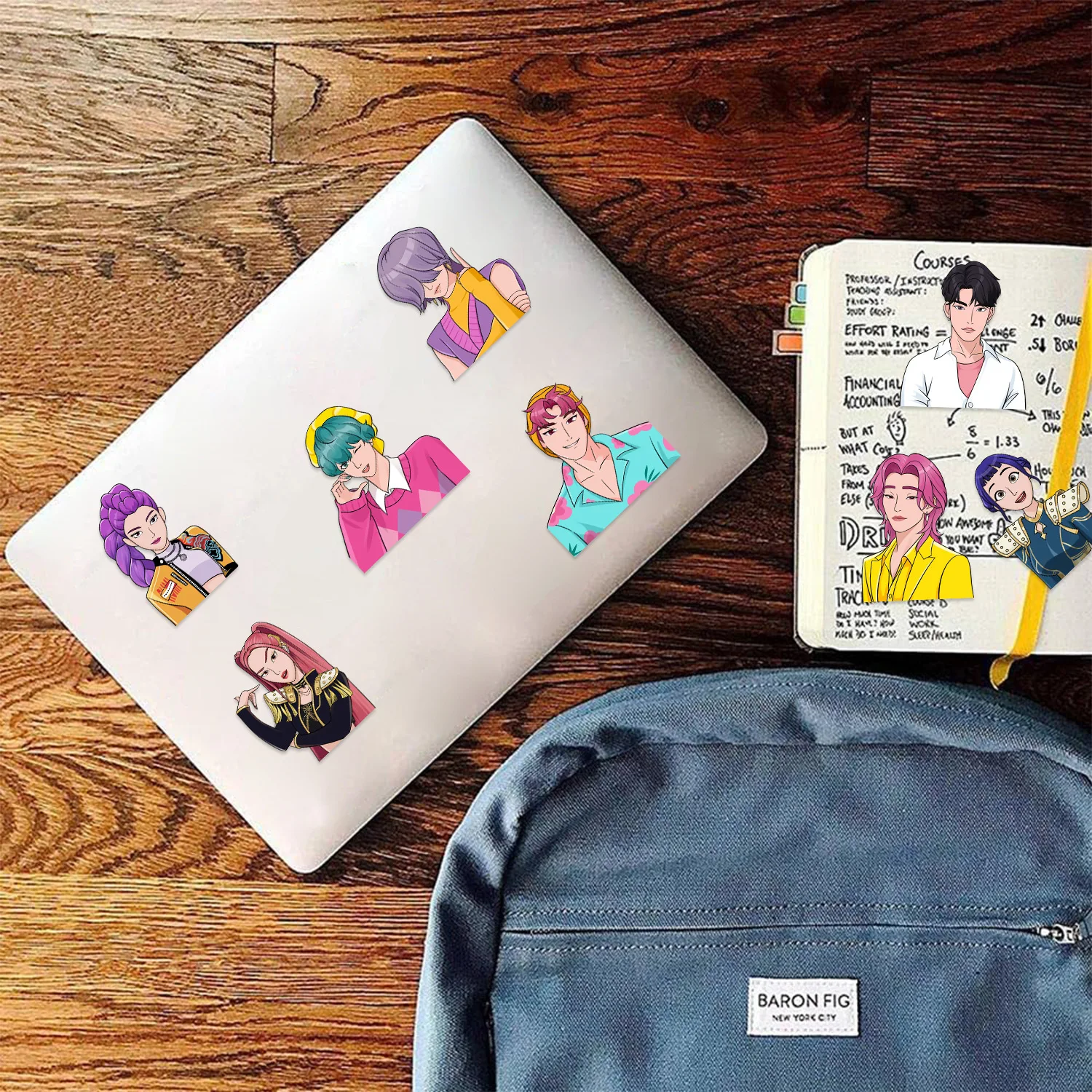 Koreanische Girlgroup Lustige Gesichtsveränderungs-Aufkleber Wasserfeste Wiederverwendbare Puzzle-Sticker Kinder DIY Bastelgeschenke Dekoration Partyzubehör – Detail 9