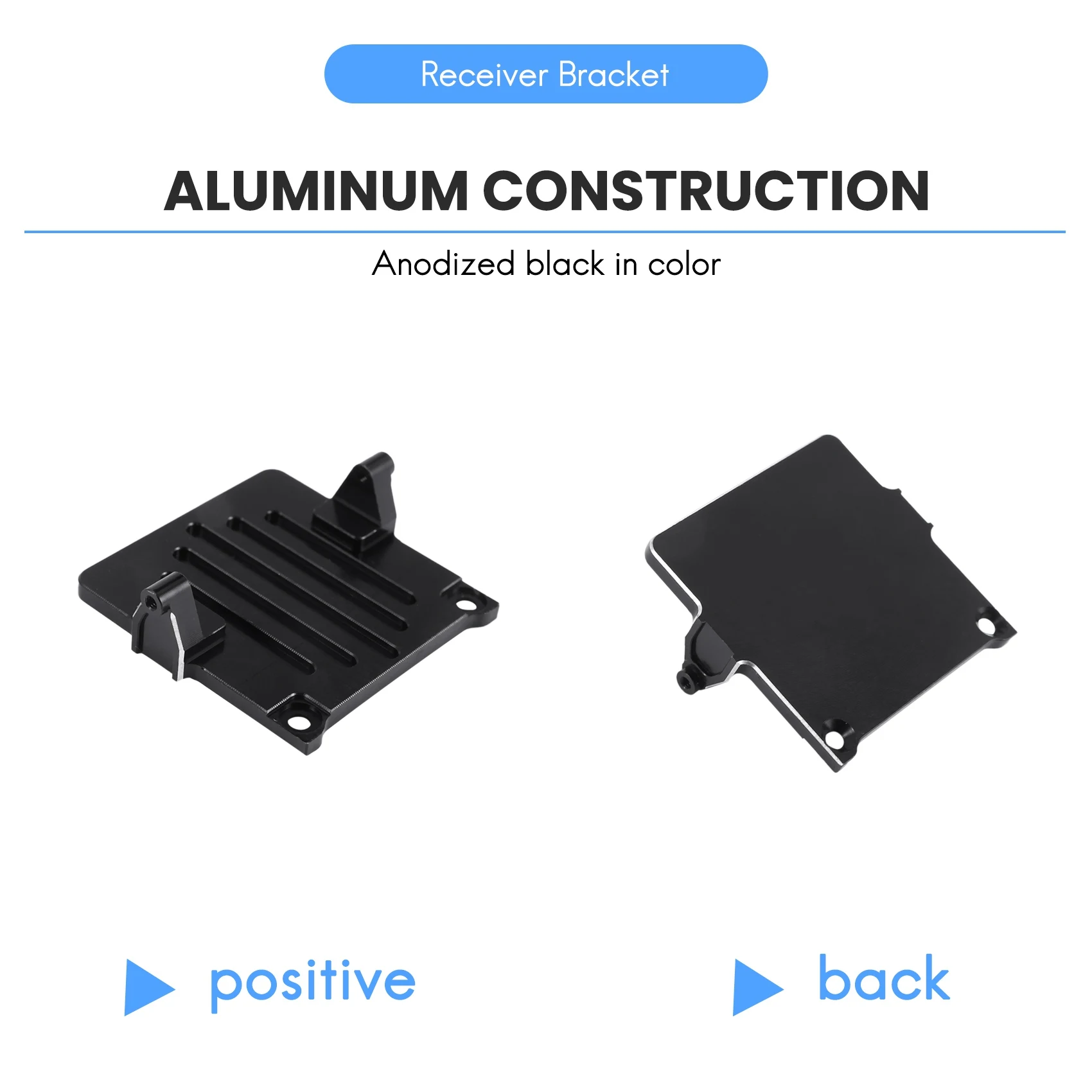 金属フロント & リア調整可能なショックダンマータワーマウントアップグレードアクセサリー 1/24 RC クローラーアキシャル SCX24 90081 部品