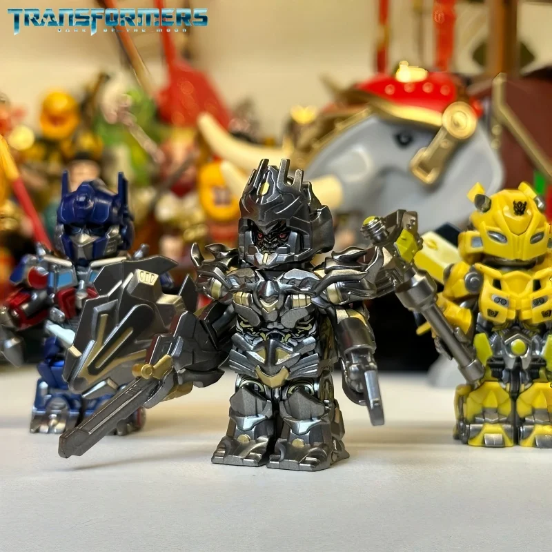 Optimus Prime Jetpack Transformers Blöcke Kleine Partikel MOC Megatron Kinder Montage Spielzeug Bumblebee Modell Desktop Geschenke