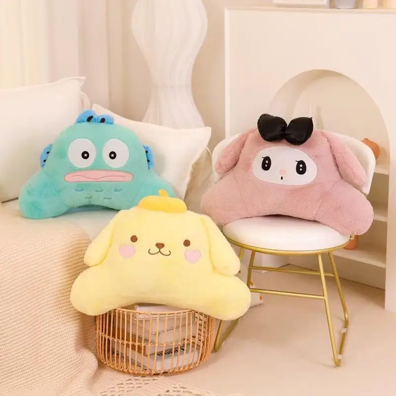 وسائد سانريوس كاواي هالو كيتي فتاة وسادة حماية الخصر الديكور الحلو السرير الترفيه بسيط رائجة البيع غرفة المعيشة