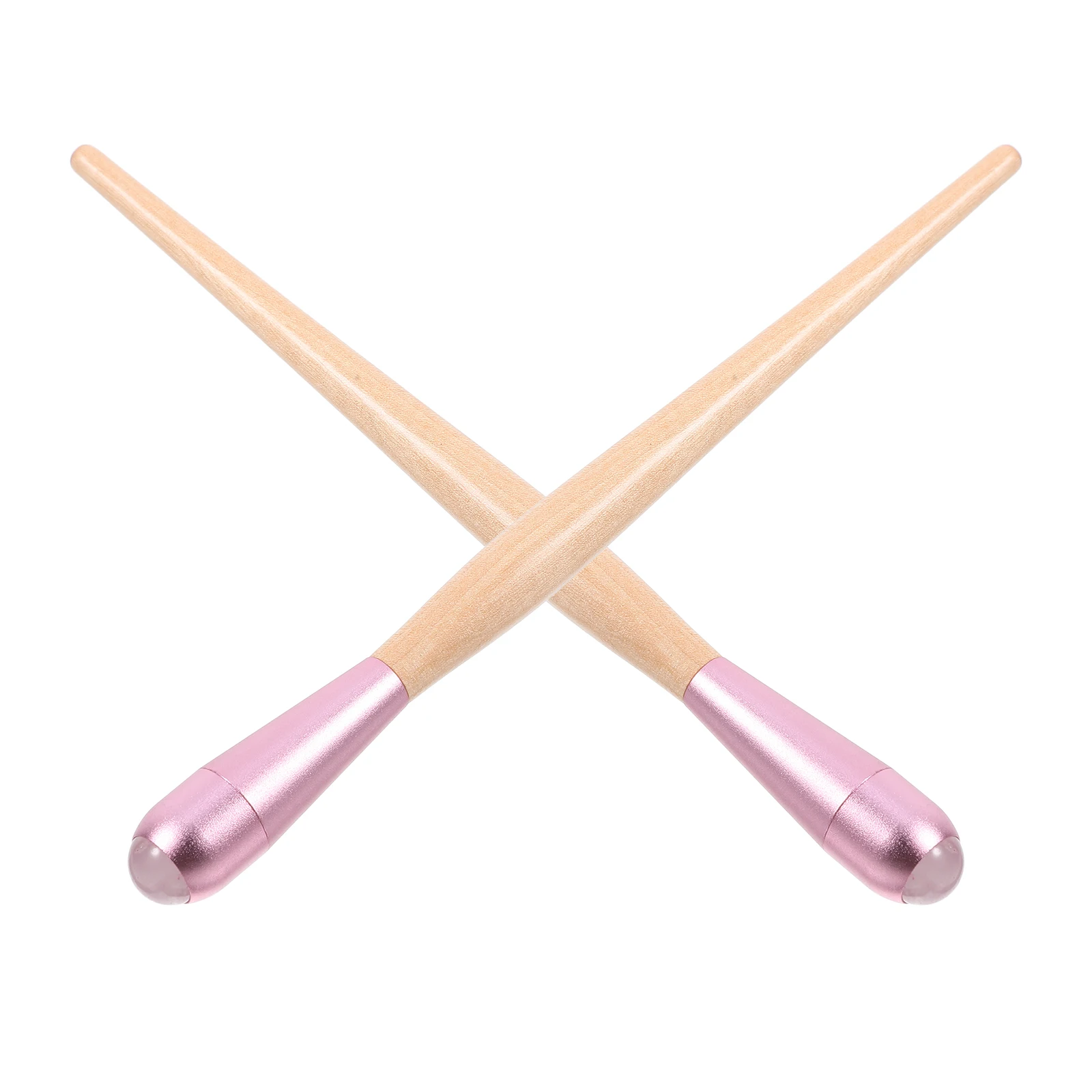 قطعتان من أسطوانة تدليك الوجه اليشم الناعمة للوجه والعين لتخفيف الانتفاخ جهاز العناية بالبشرة المحمول للنساء #6