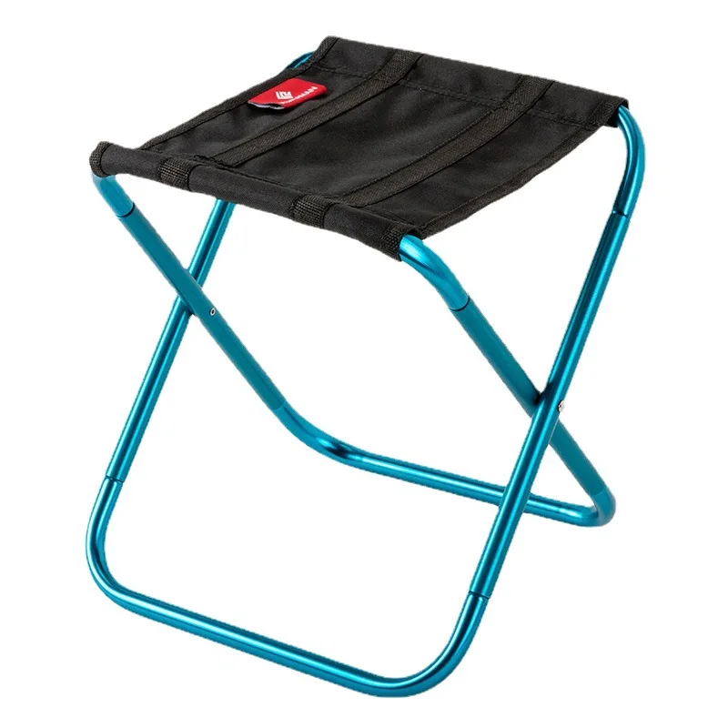 Outdoor Aluminium Alloy Folding Portable Picnic Camping Stool MIni Storage Fishing Chair Ultralight Furniture