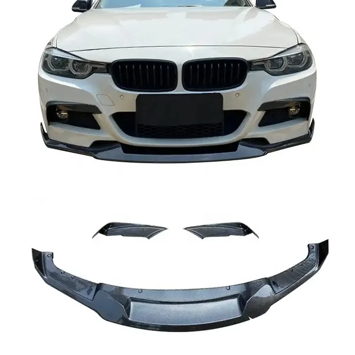 

Лидер продаж ABS материал MAD стиль автомобильный бампер передняя губа для BMW 3 серии F30 F35 2013-2019 автомобильный Bodykit