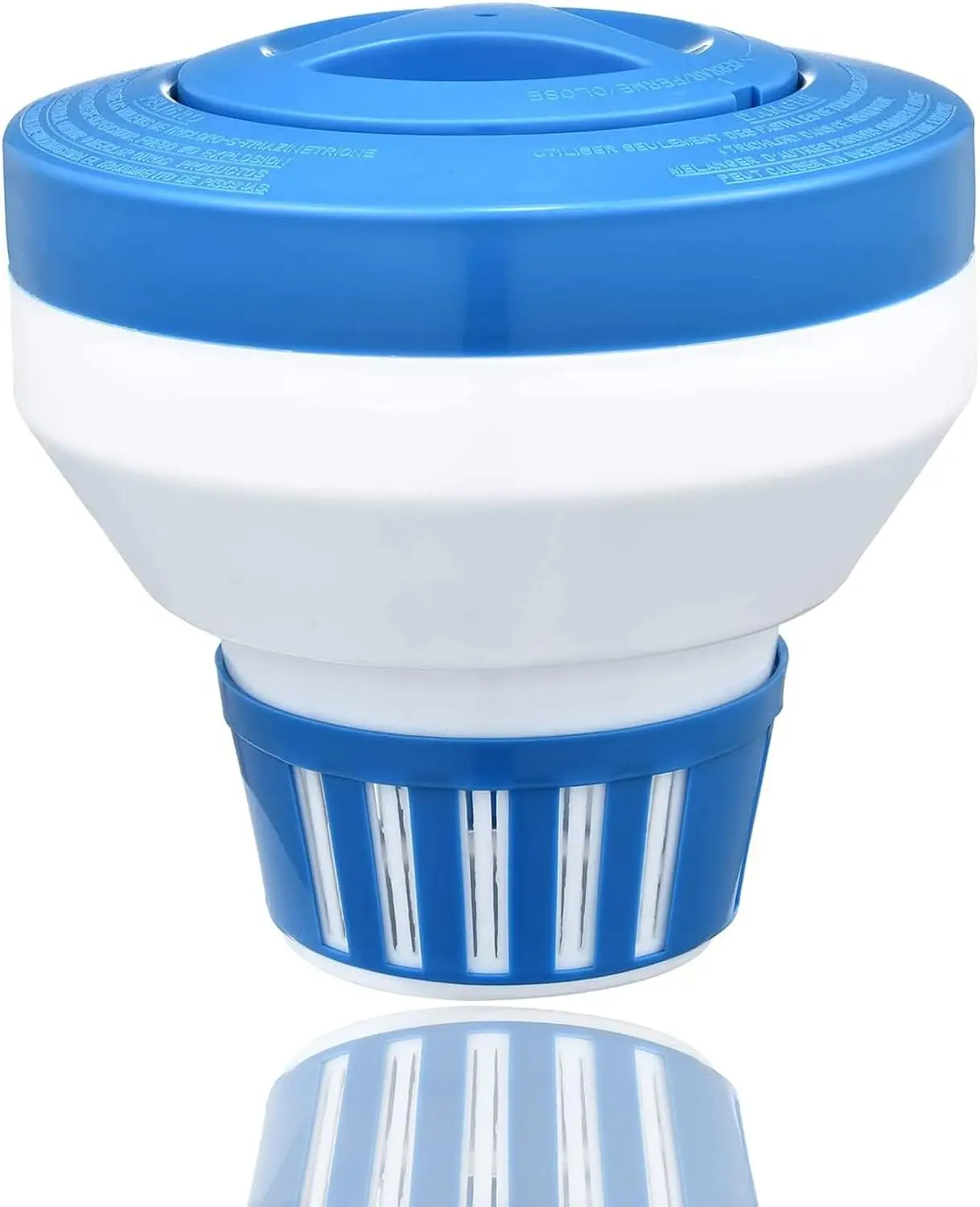 

Большой регулируемый дозатор хлора 7,5 дюймов для внутренних и наружных бассейнов и гидромассажных ванн