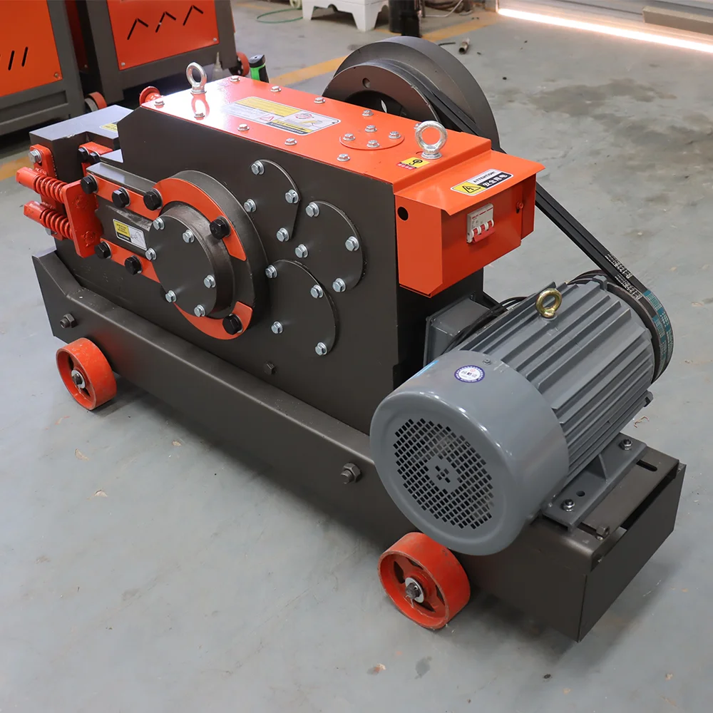 Electric metal rod cutting machine Angle iron Flat iron cutting machine High shear force