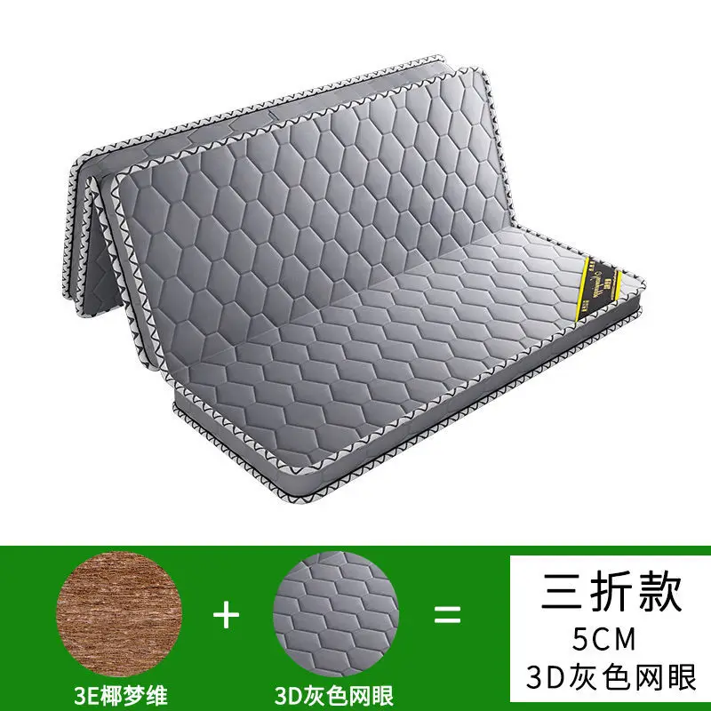 Natural Coir mattress coconut palm mattress pad hard coir palm folding mattress tatami floor mat household natural coir mattress image 6