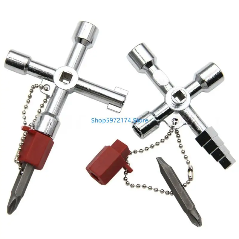 Y3NB 4-Way Multifunctional Utilities Keys for Electric Torques Wrench Wrench
