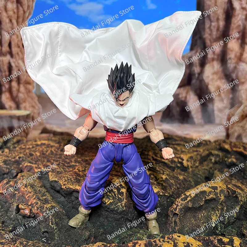 لعبة دراغون بول Shf سلسلة أنيمي بيكولو الملابس المصنوعة يدويا Namekian عباءة بيضاء حصرية مناسبة لحجم 1/12 الروبوت المنقولة #4