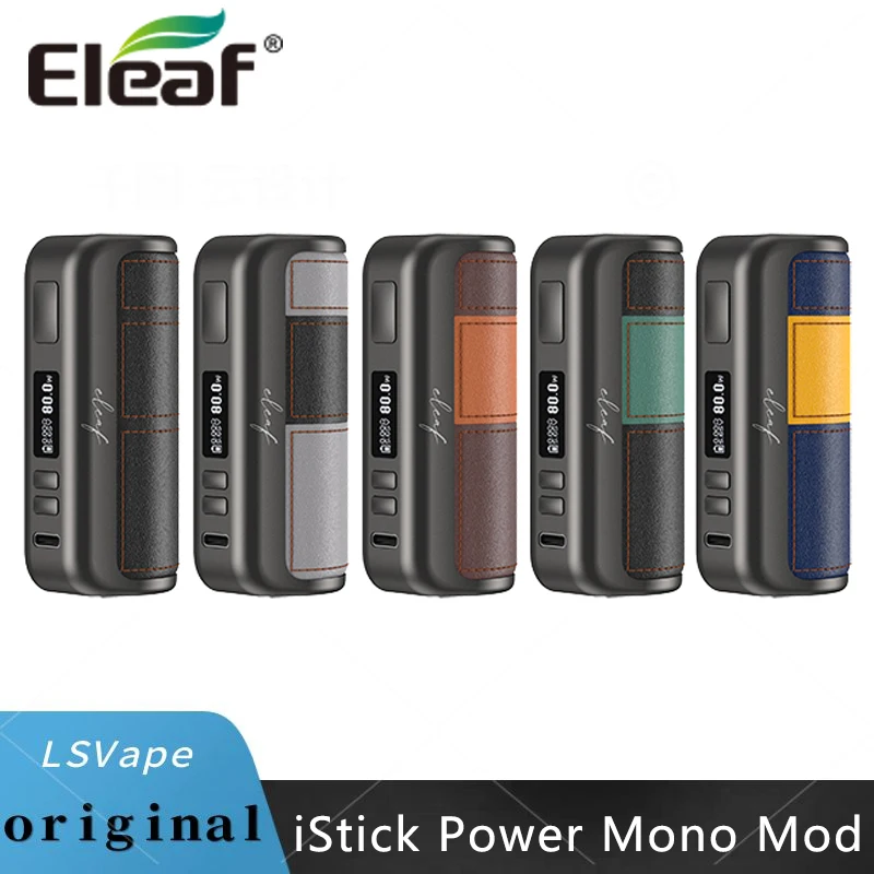 Original Eleaf iStick Power Mono Mod 80W 3500mAh Battery Electronic Cigarettes Vaporizer fit GTL Pod Tank /GTL 0.4&0.8ohm Coil