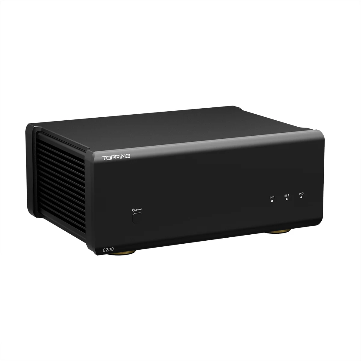 

TOPPING B200 mono pure power amplifier SNR DNR 145dB Three sets of XLR/TRS balanced inputs Two sets of gain settings
