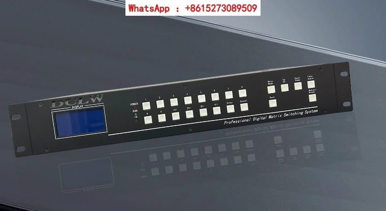 

8in 8out 4K high-definition plug-in seamless switching network monitoring audio and video