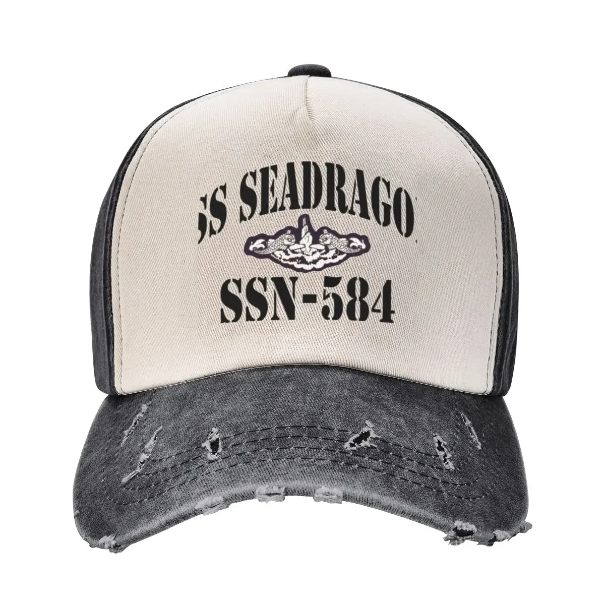

USS SEADRAGON (SSN-584) КОРАБЛЬНЫЙ МАГАЗИН Бейсбольная кепка Детская шляпа Мужская шляпа Модная пляжная шляпа дальнобойщика Шляпы дальнобойщика для мужчин и женщин