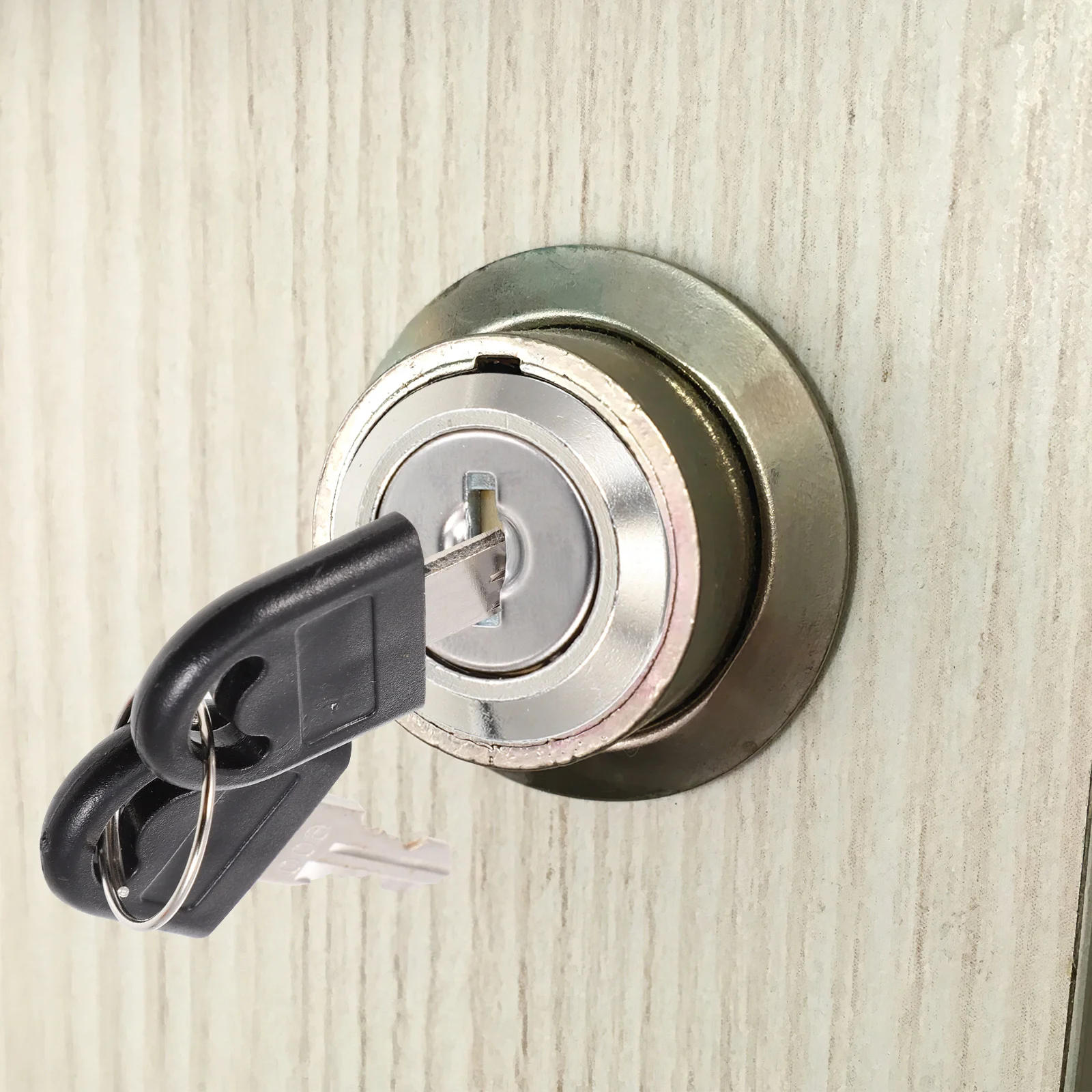 

4 Sets Lock for Storage Unit Cabinet Drawer Locks Kitchen with Key File Cylinder