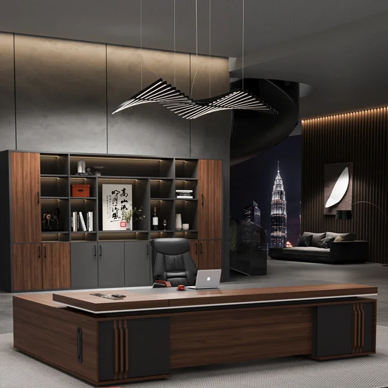 

Executive Office Desk Computer Tables Standing Offices Multifunctional Table Auxiliary Furniture Room Pliante Professional