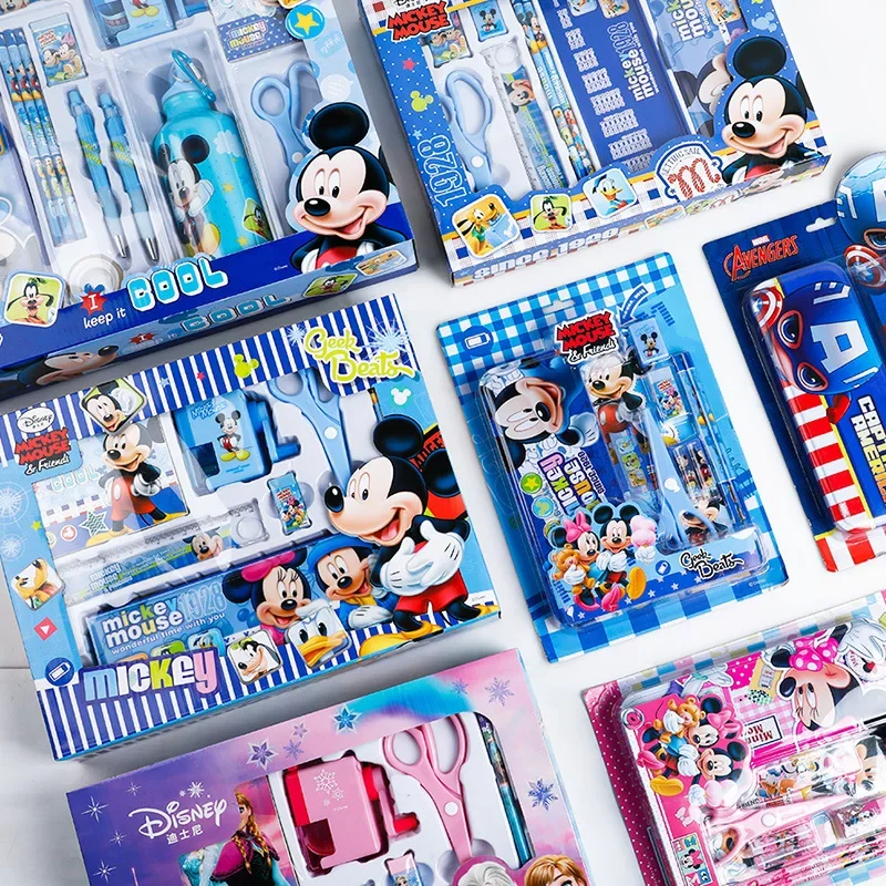 Disney Stationery Gift Box Set Elementary School Gifts Children\'s Day Gift Kindergarten Prize Supplies Pencil Ruler student