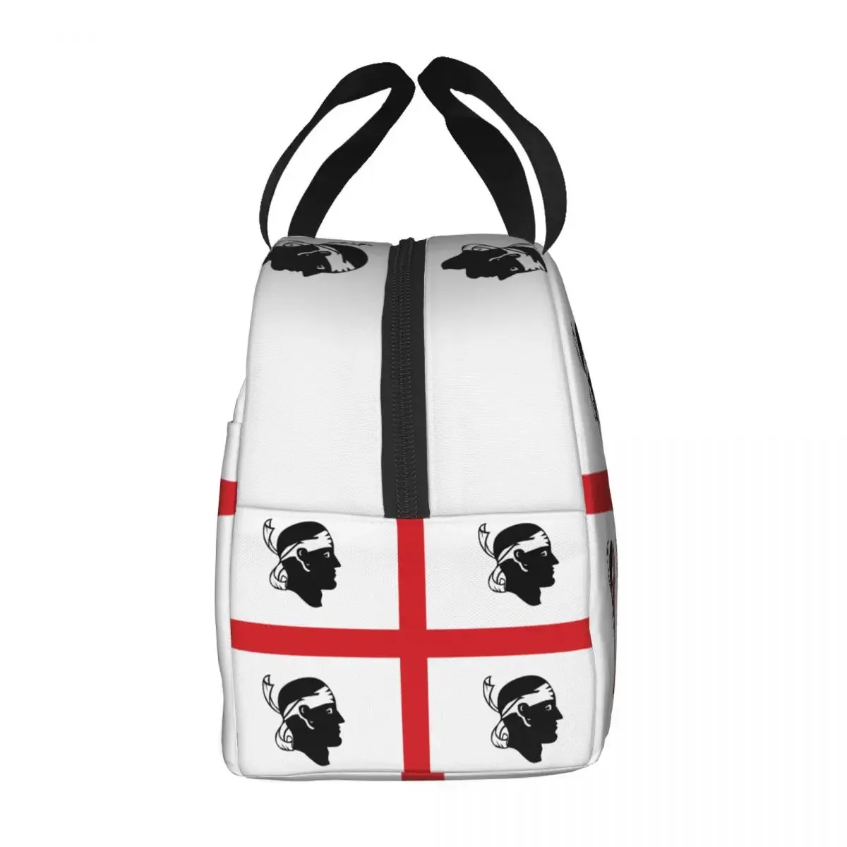 Flag Of Sardinia Lunch Bag Men Women Thermal Cooler Insulated Italy Sardegna Moors Lunch Box for School Food Picnic Tote Bags