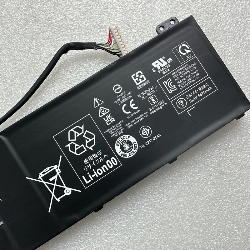 AP21A5T AP21A7T AP21A8T Laptop Battery For Acer Nitro 5 AN517-55,Predator Helios 300 PH317,PH315-55 NEO PHN16-71 PH16-71 PH18-71