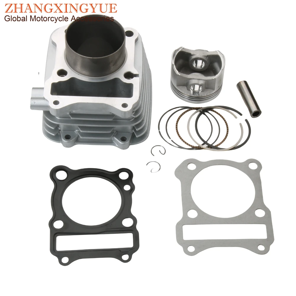 Motorcycle 62mm 150cc Big Bore Cylinder Kit For Suzuki EN125 GS125 GN125 GZ125 DR125 TU125 EN GS GN GZ DR TU 125cc 4-Stroke