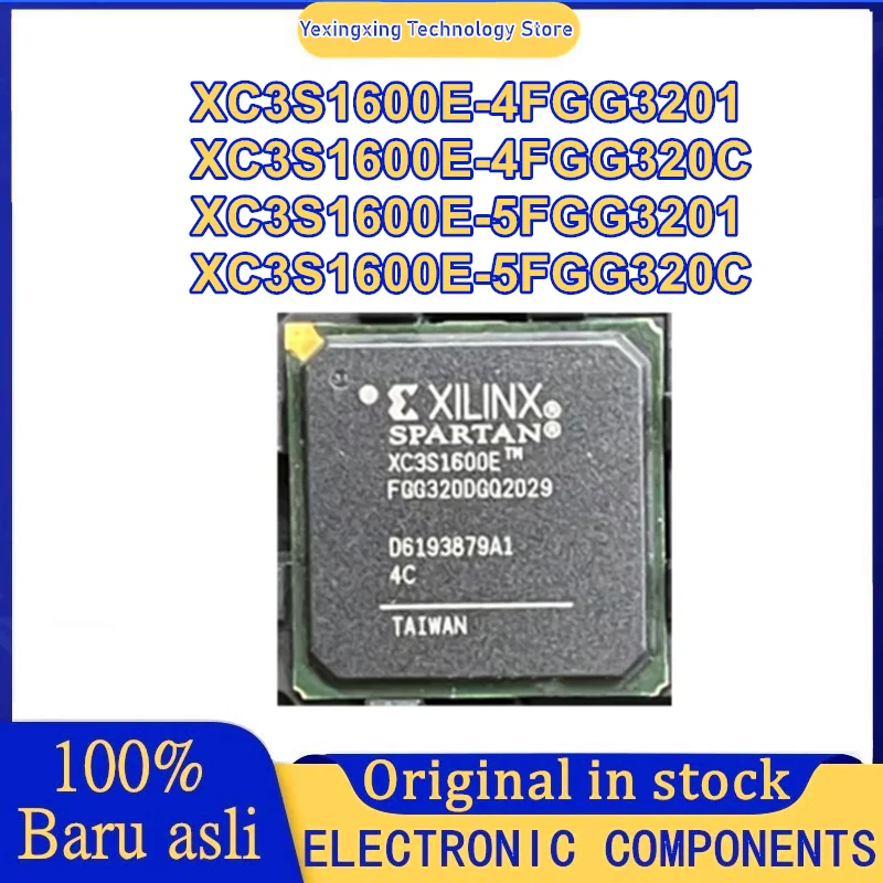

XC3S1600E-4FGG320I XC3S1600E-4FGG320C XC3S1600E-5FGG320I XC3S1600E-5FGG320C Микросхема BGA-320 100% новый оригинальный на складе