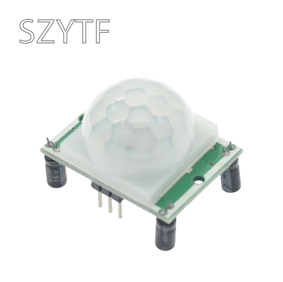 1 unidad de alta calidad HC-SR501 HCSR501 ajuste infrarrojo PIR Sensor de movimiento módulo Detector para Arduino