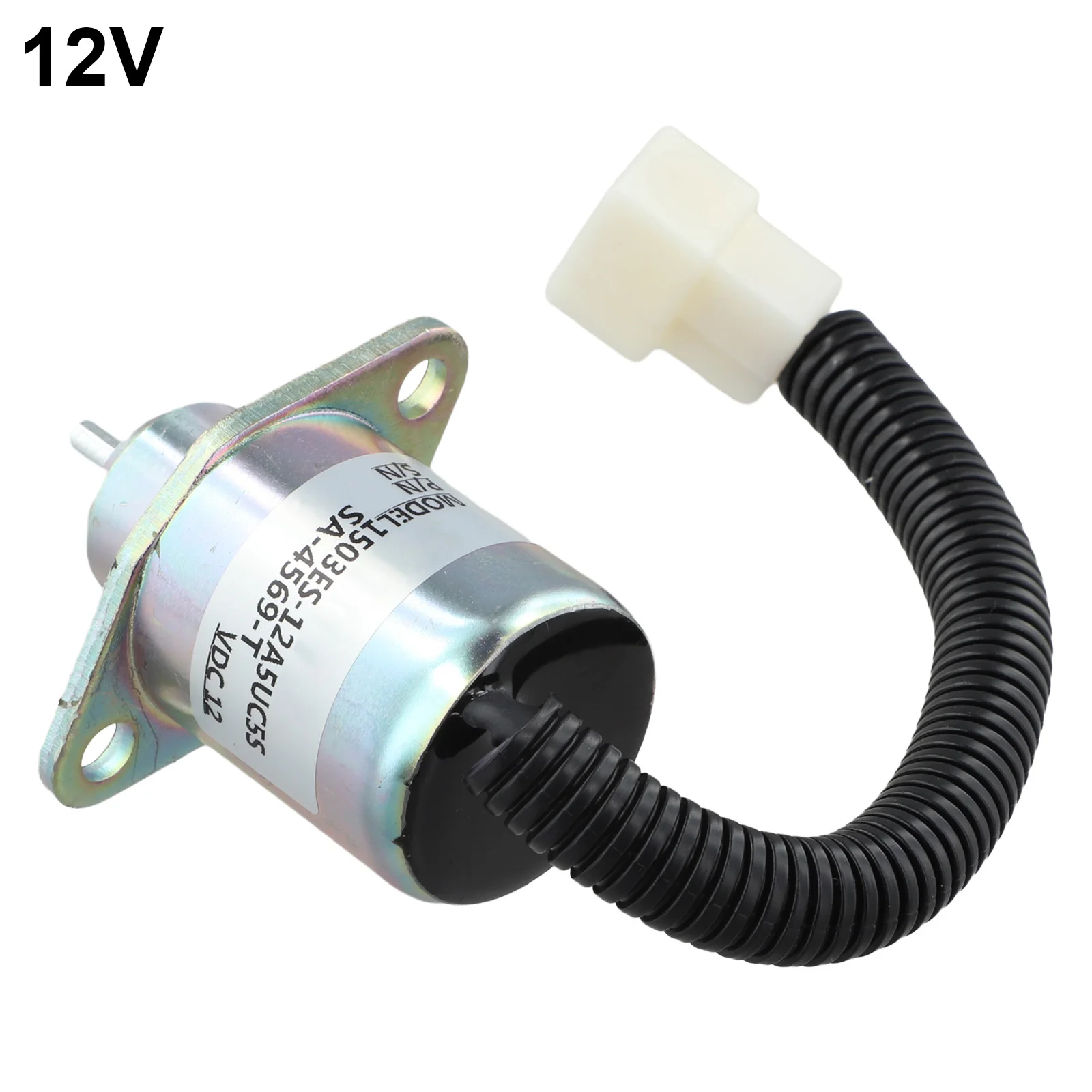 

Construction Machinery 12V Flameout Valve 12V Solenoid Valve Extended Service Life Harsh Working Conditions High-grade Materials