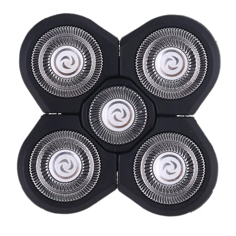 استبدال 5 رؤوس حلاقة شفرة 5D لشفرة الحلاقة للرجال ماكينات الحلاقة الكهربائية Dropship