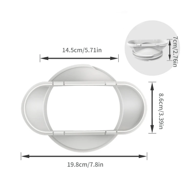 Đầu nối ống xả điều hòa động 130mm/150mm