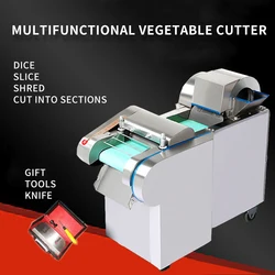 Multi Function Vegetable Cutting Machine Fully Automatic Shredding Dicing Dedicated Schools Restaurants Hotels Restaurants XHSH