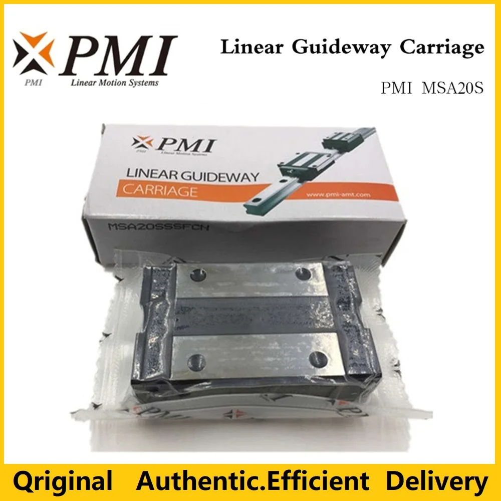 Imagem -03 - Guia Linear Taiwan Pmi Msa20s-n Rolamentos Bloco Deslizante Msa20sssfc Transporte para Co2 Gravação a Laser Máquina de Corte