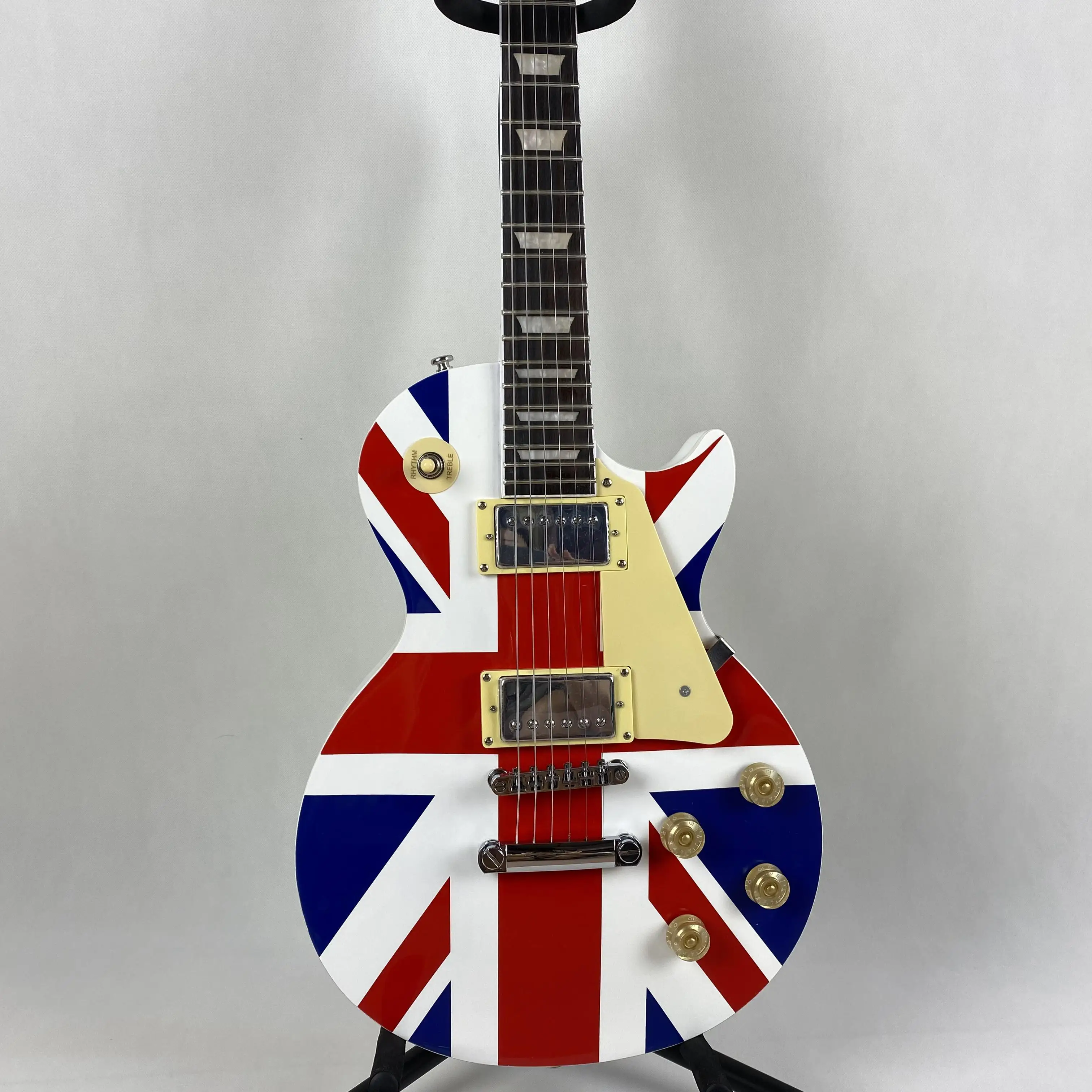 In Stock Brand New Rosewood Fingerboard 6 Strings British Flag Standard Electric Guitar Fast Shipping