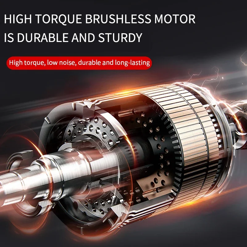 المفتاح الكهربائي 21 فولت 520N.m مفتاح ربط كهربائي بدون فرشاة 1/2 مفتاح ربط لاسلكي عكسي تأثير وجع أدوات كهربائية للبطارية لـ