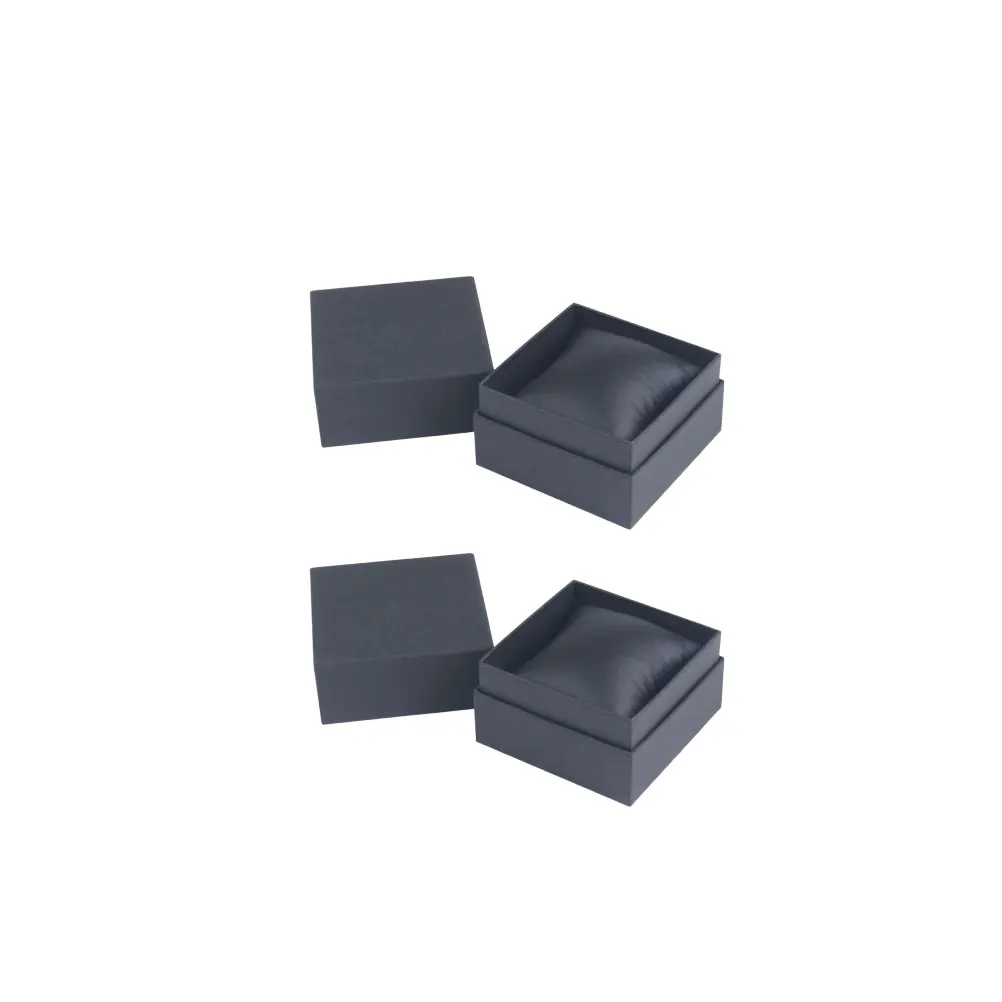 

2Pcs Watch Storage Durable Delicate Simple Elegant Design Home Watch Paper Box Jewelry Case Display