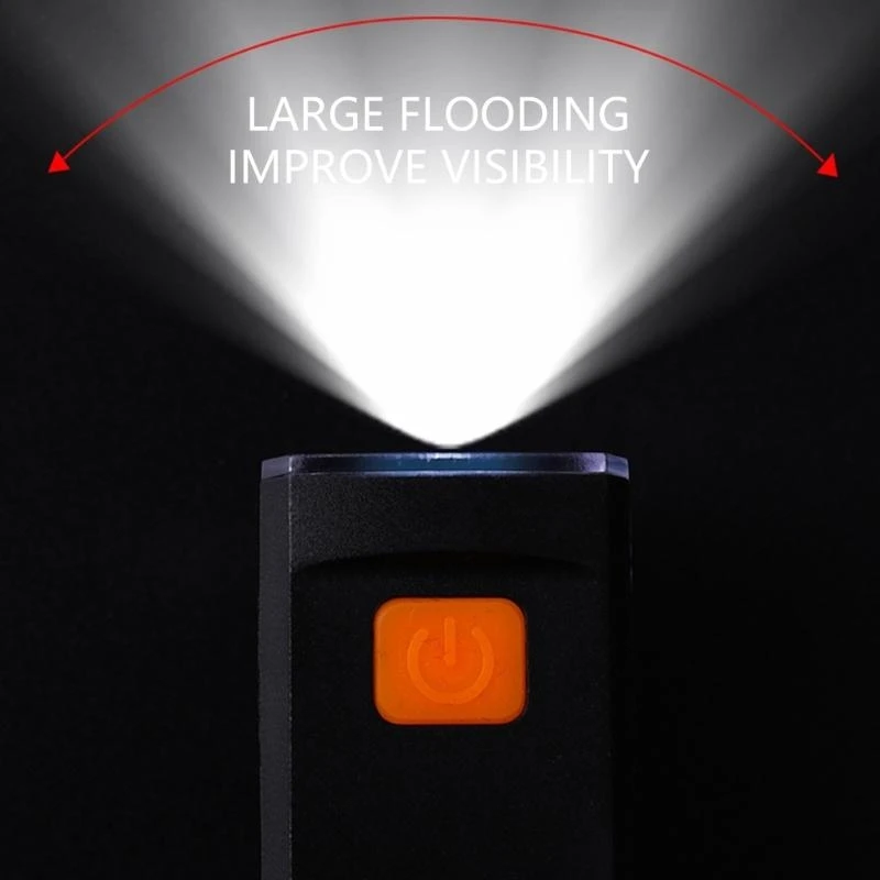 Powerful LED Bicycles Light with USB Charging for Urban & Offroads Biking Road Trail Enhanced Visibility on Night Rides