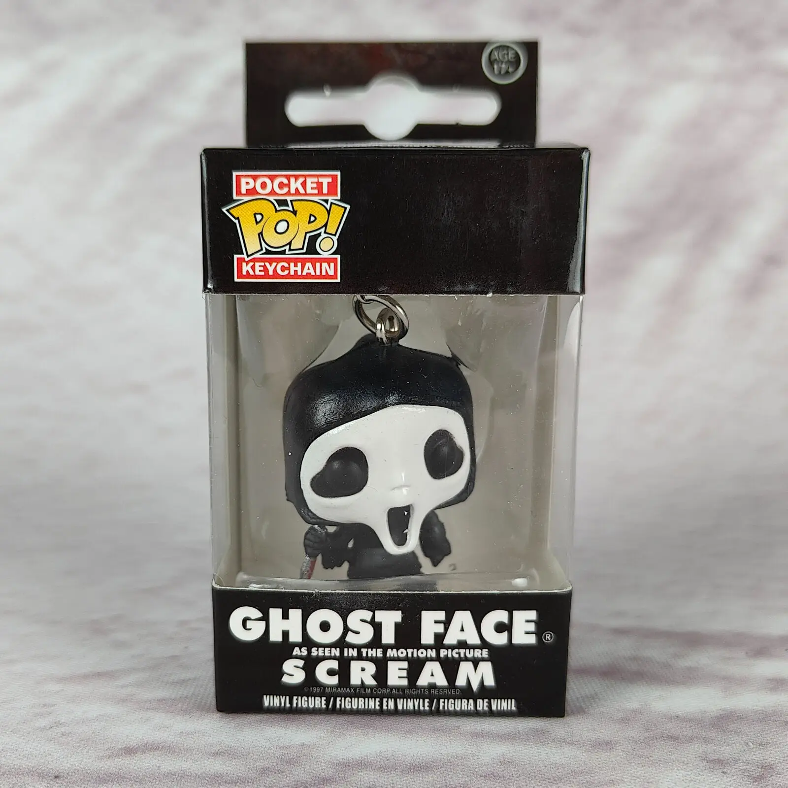 Joker Grimace Keychain Movies Ghost Face Action Toy Figures Anime Model Vinyl Figure Pvc Collection Toys