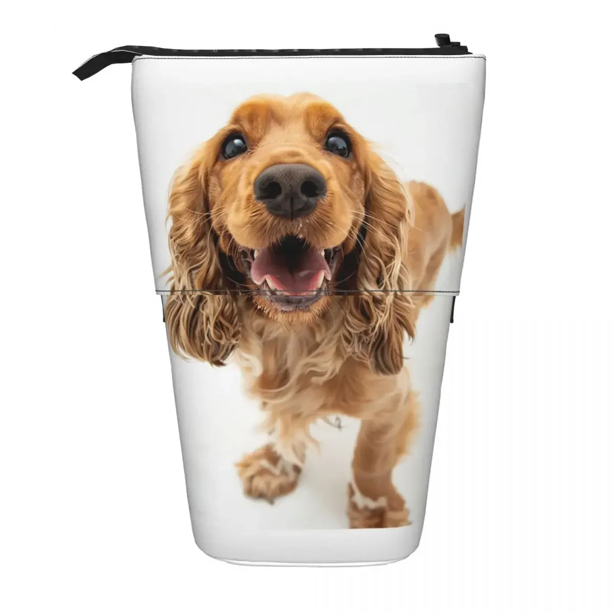 

Tail Wagging Wisdom_ Nurturing Your Cocker Spaniel Spirit Reversible Pencil Cases Pencil Pouch Storage