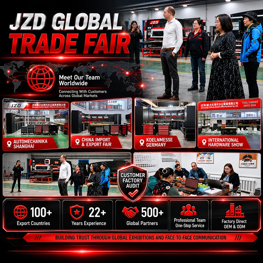 ตู้เก็บเครื่องมือ JZD สำหรับมุ - Car Workshop Tools And Equipment บทวิจารณ์และราคา