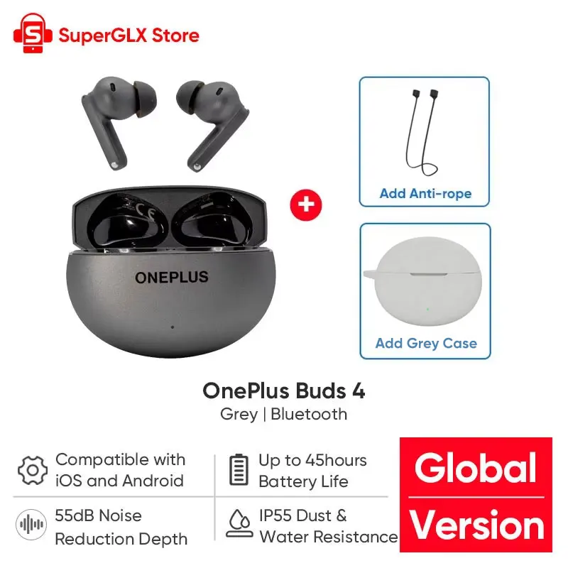 OnePlus Buds 4 Wireless Earphones with ANC