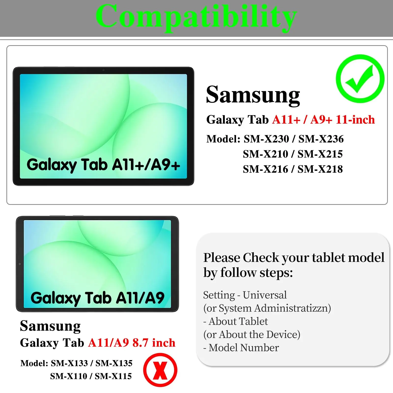 Premium Tempered Glass for Samsung Galaxy Tab A11+ (11-inch) 2025 SM-X230/X235/X236B HD Clear Scratch-Resistant Protective Film