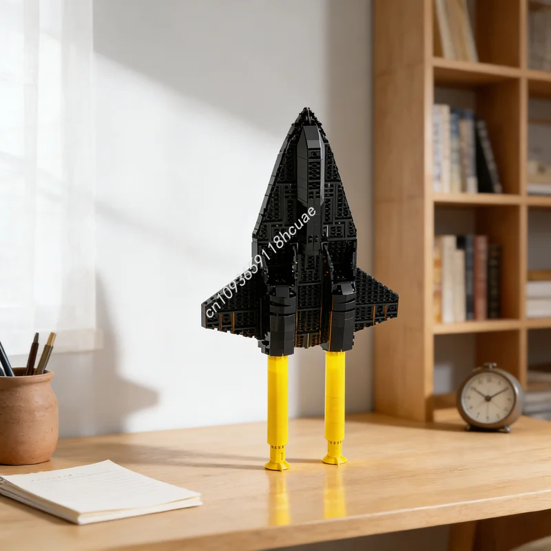 

876pcs MOC SR Darkstar Icons Model Building Blocks Construction DIY Creative Christmas Gift Idea Education Toy Kids Brick