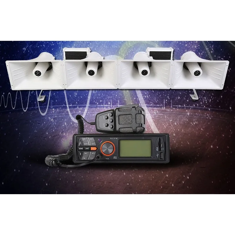 400W roof single-row promotional speaker, with bass card player