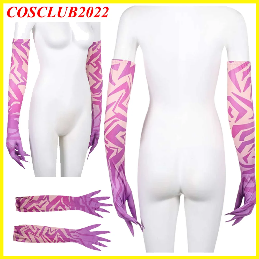 قفازات نسائية رومي التأثيرية أكمام أذرع تبريد مجموعة الشياطين للفتيات كارتون 2025 الصيادين لعب الأدوار إكسسوارات أزياء الهالوين الدعائم #1