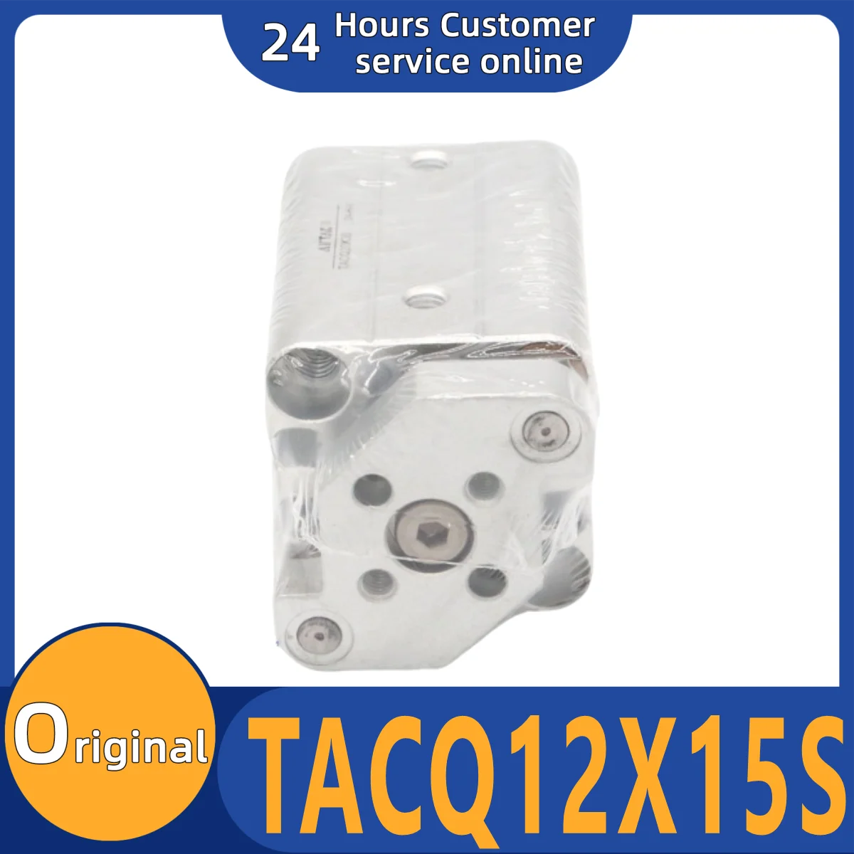

Brand new original with guide rod TACQ12X15S TACQ12X20S TACQ12X25S TACQ12X30S cylinder