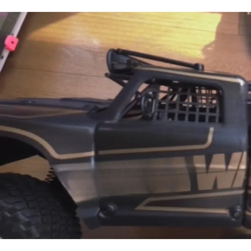 3D Printed Decor Net, Easy Install TPU Side Window Mesh for Losi Baja Rey 2.0 1/10 Scale RC 4WD Desert Short Course Truck
