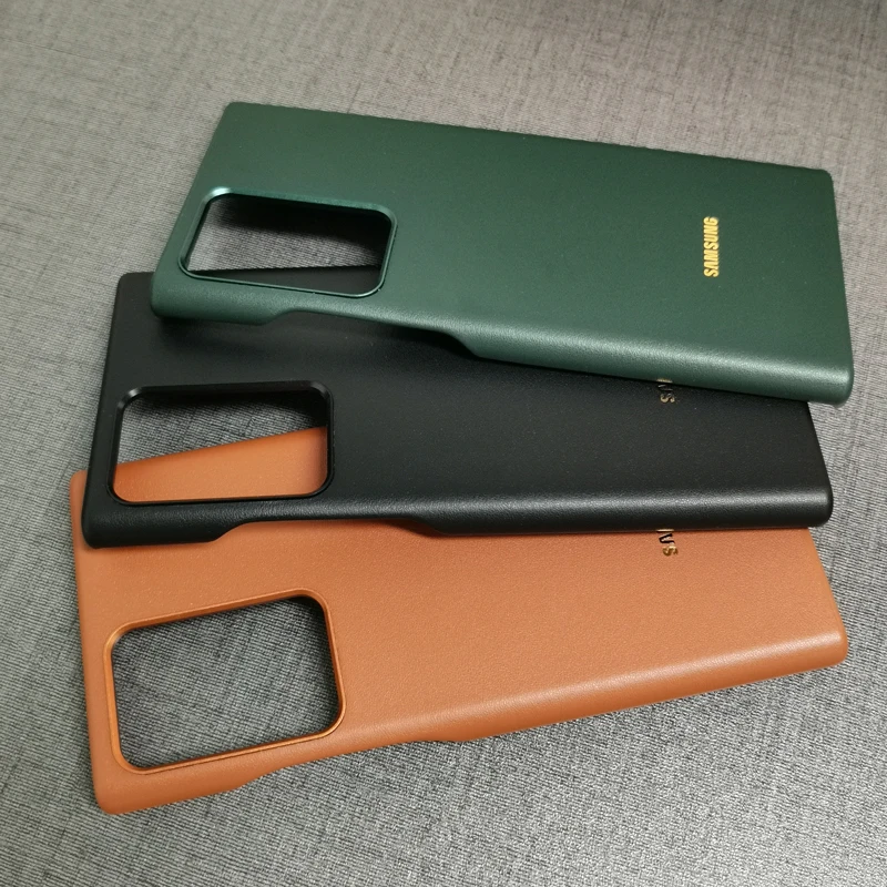 For Samsung Galaxy Note 20 Ultra Case High Quality Leather Cover For Galaxy Note20 Ultra Premium Anti-fall Back Protective Cover