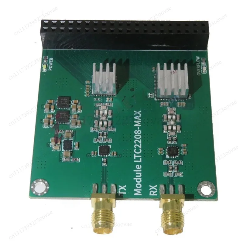 LTC2208 MAX5885 High Speed ADC DAC Module Board, Arbitrary Waveform Signal Generator Acquisition Card, Development Board